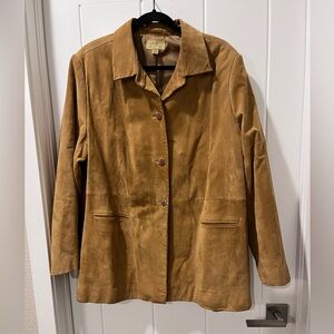 Caslon Women's Brown Suede Blazer